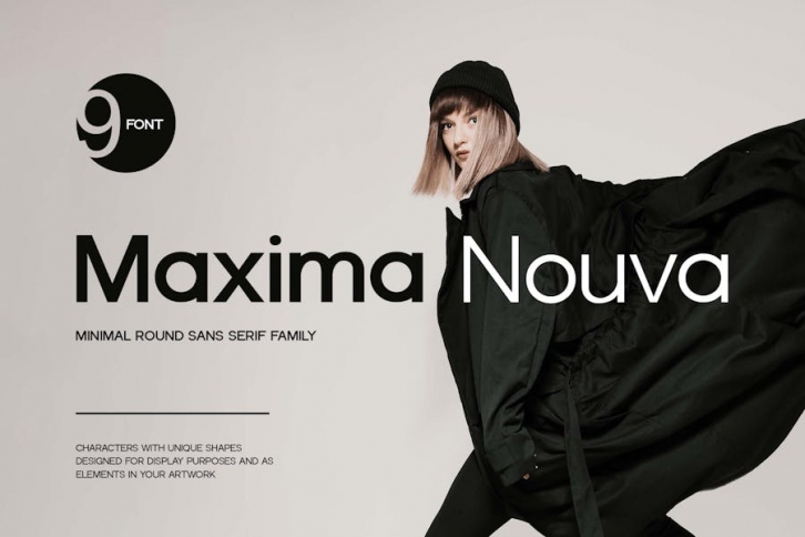 Maxima Nouva Modern Sans Serif Font Family Font Download