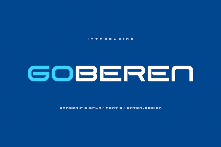 Goberen Font Font Download
