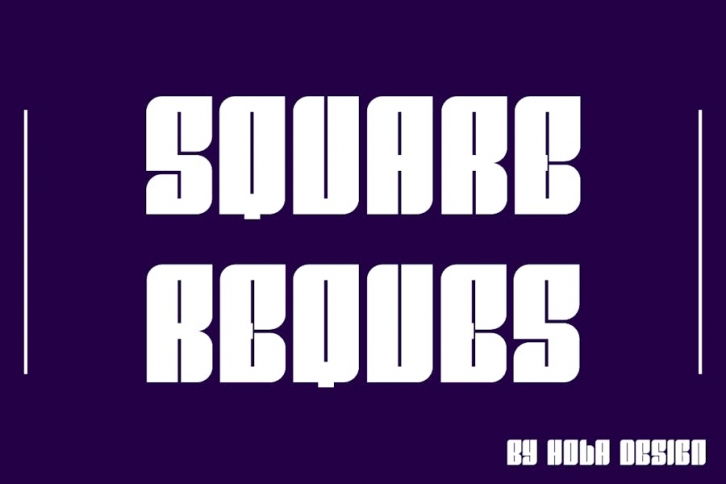 Square Reques Font Download