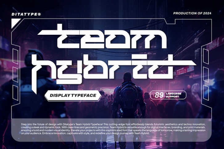 Team Hybrid Font Download