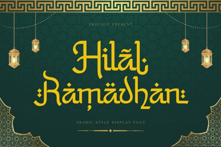 Hilal Ramadhan Font Download
