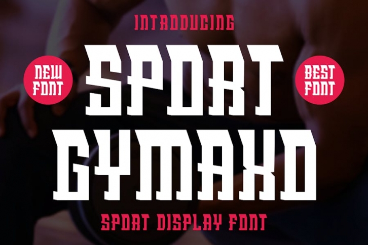 Sport Gymaxo Font Font Download
