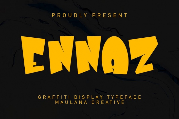 Ennaz Display Font Font Download