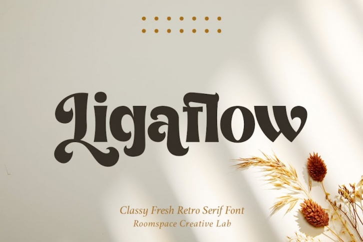 Ligaflow Font Download