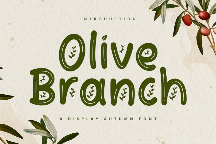 Olive Branch Font Download