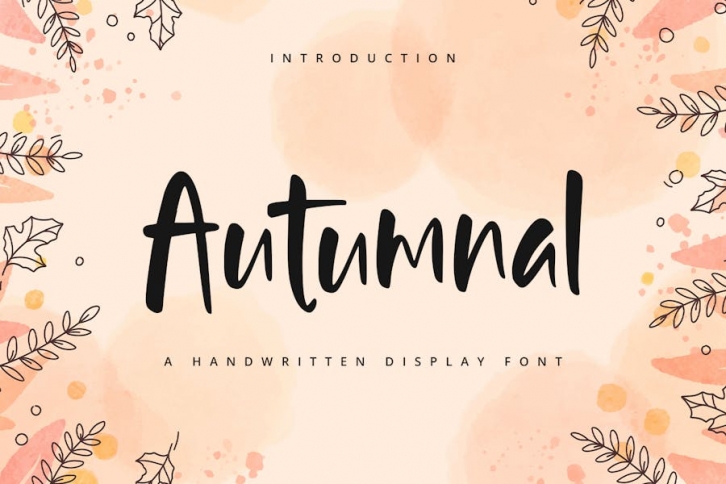 Autumnal Font Download