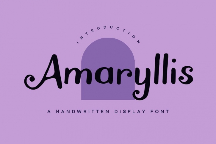 Amaryllis Font Download