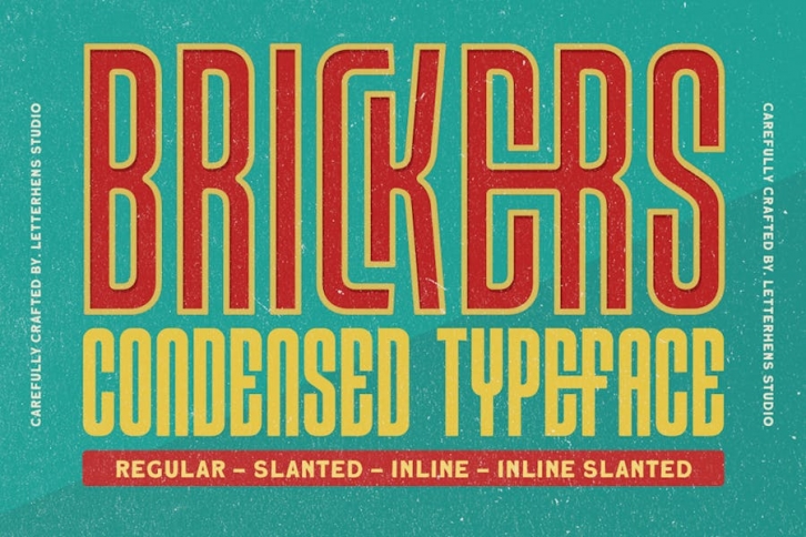 Brickers Font Download