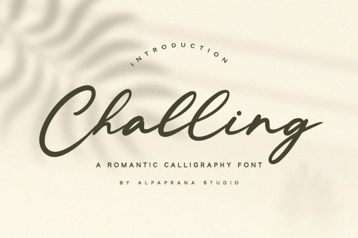 Challing Font Download