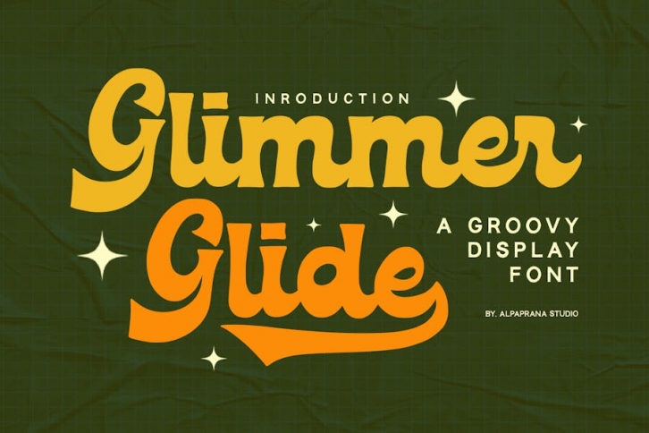 Glimmer Glide Font Download