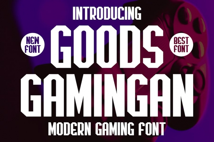 Goods Gamingan Font Download