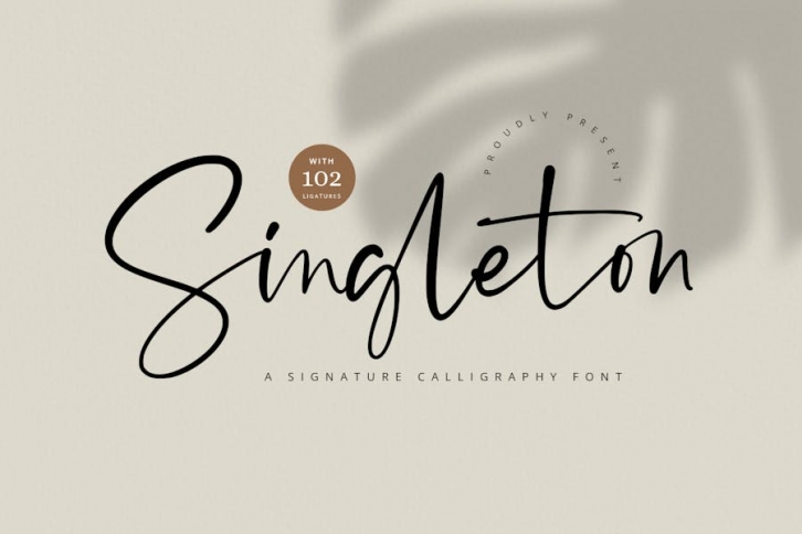 Singleton Font Download