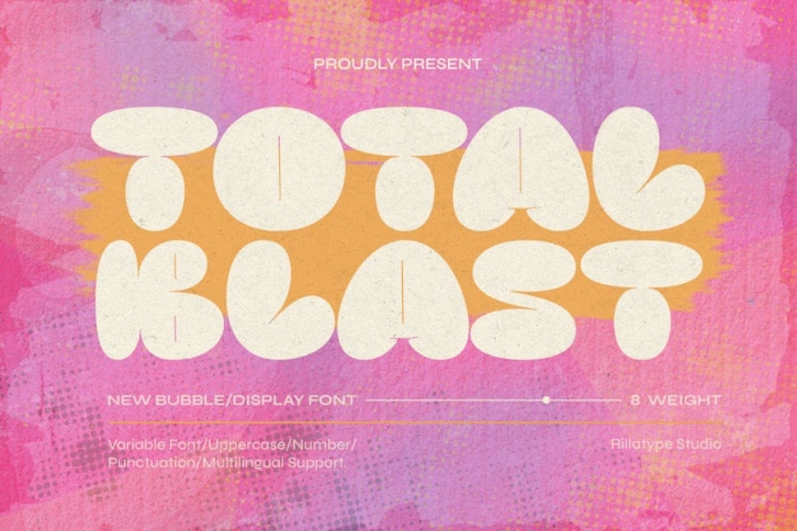Total Blast Font Family Font Download