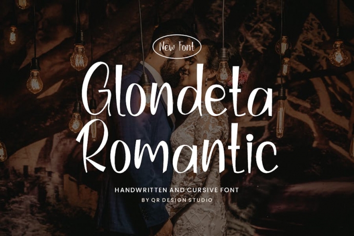 Glondeta Romantic - Wedding & Cursive Font Font Download