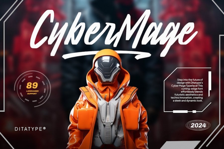 Cyber Mage Font Download