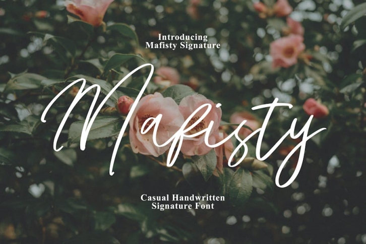 Mafisty - Casual Handwritten Font Download
