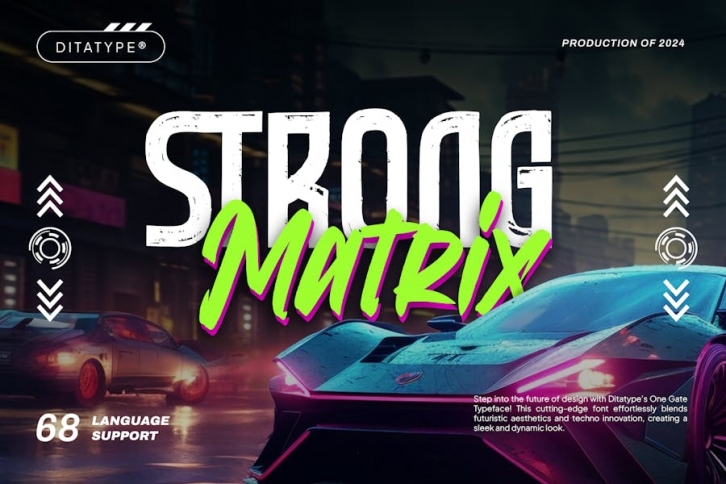 Strong Matrix Font Download