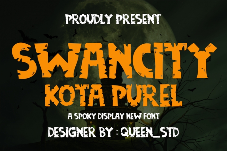 Swancity Kota Purel - decorative Font Font Download