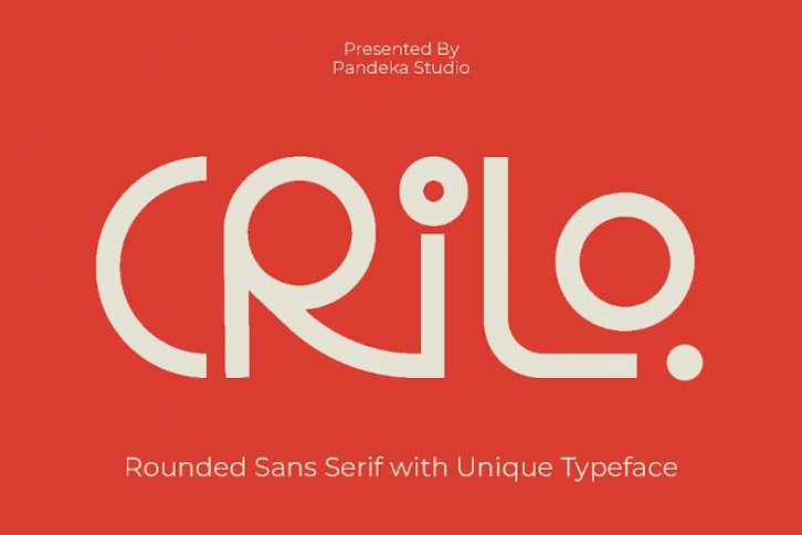 Crilo - Modern Sans Display Font Download