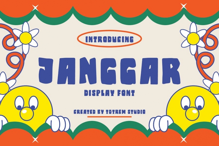 Janggar Display Font Font Download