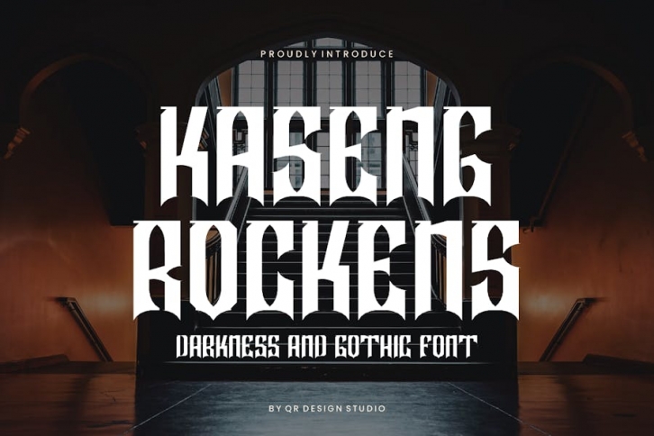 Kaseng Rockens - Gothic & Blackletter Font Font Download