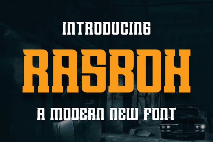 Rasboh Slab Font Font Download