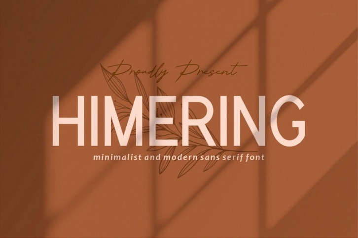 Himering - Minimalist & Modern Sans Serif Font Download