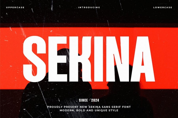 SEKINA - Modern Condensed Sans Serif Font Download