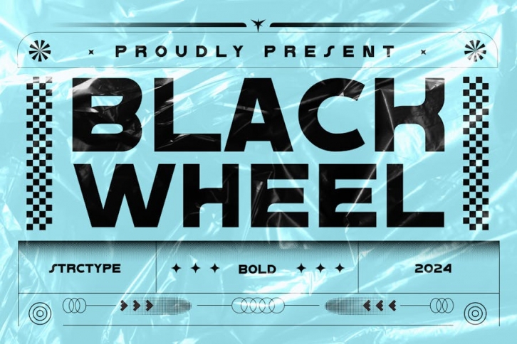 Black Wheel Font Download