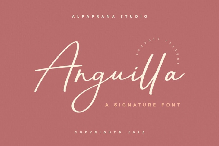 Anguilla Font Download