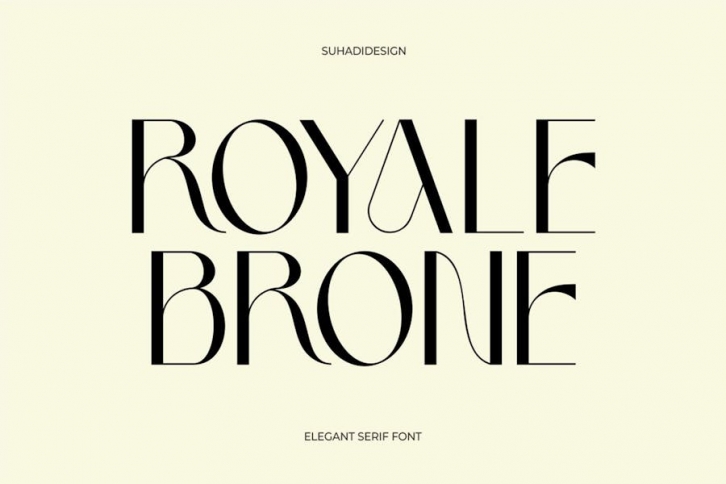 Royale Brone Elegant Stylish Serif Font Font Download