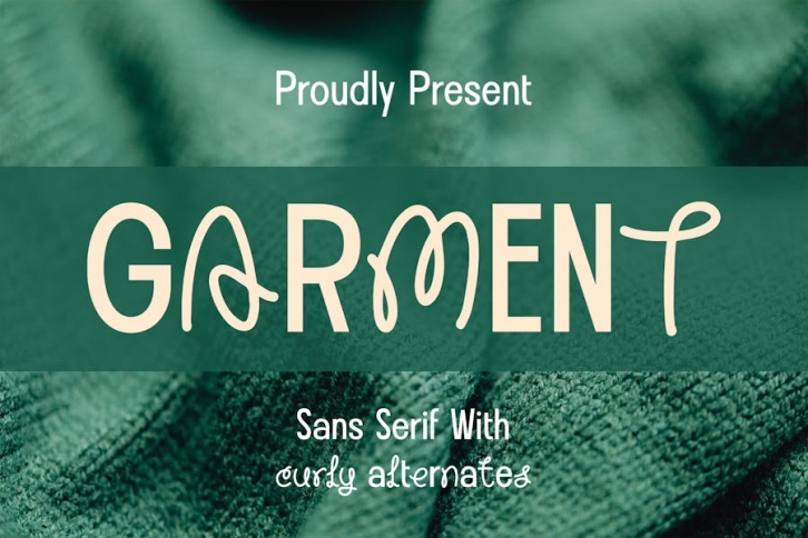 Garment - Sans Serif Font Font Download