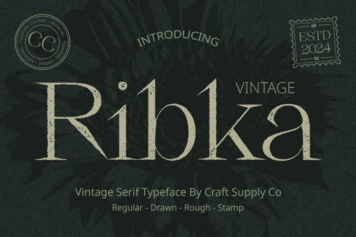 Ribka Vintage Font Download