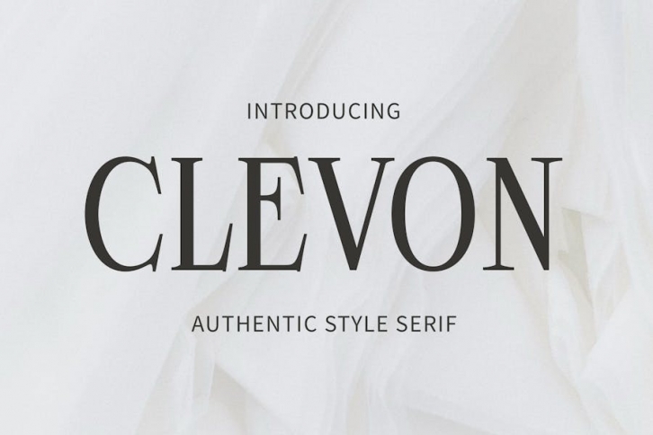 Clevon – Authentic Serif Font Download