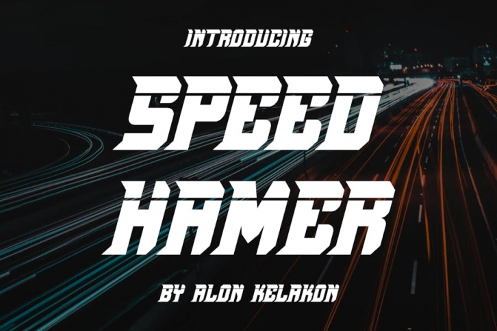 Speed Hamer Font Download