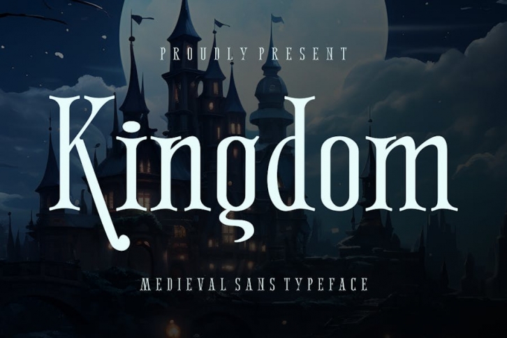 Kingdom - Medieval Sans Typeface Font Download