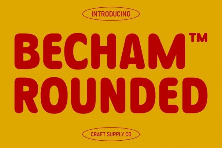 Becham Rounded Font Download