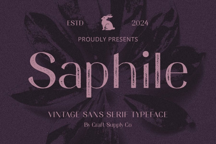 Saphile Vintage Font Download