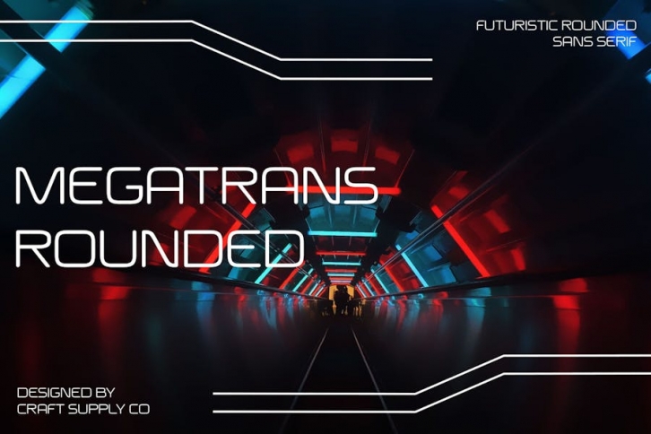 Megatrans Rounded Font Download