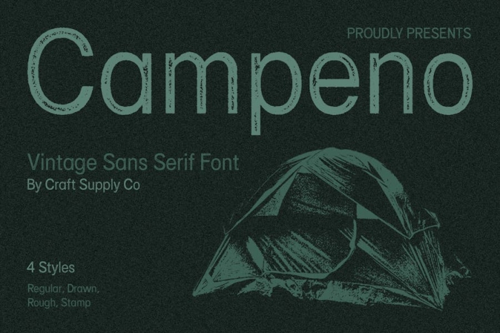 Campeno Vintage Font Download