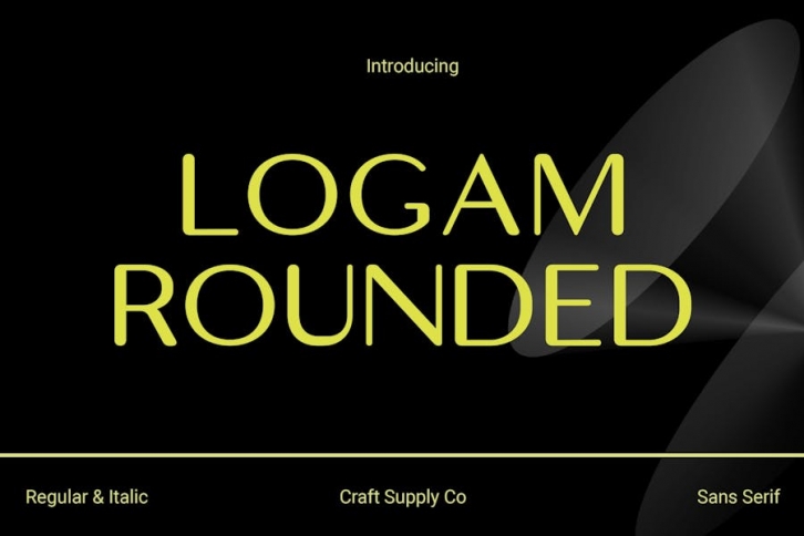 Logam Rounded Font Download