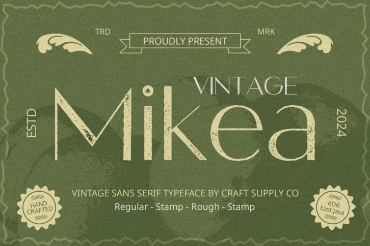 Mikea Vintage Font Download