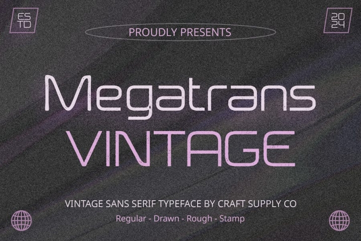 Megatrans Vintage Font Download