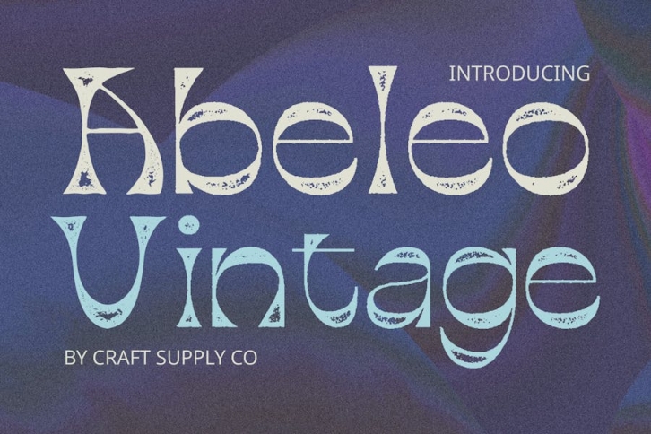 Abeleo Vintage Font Download