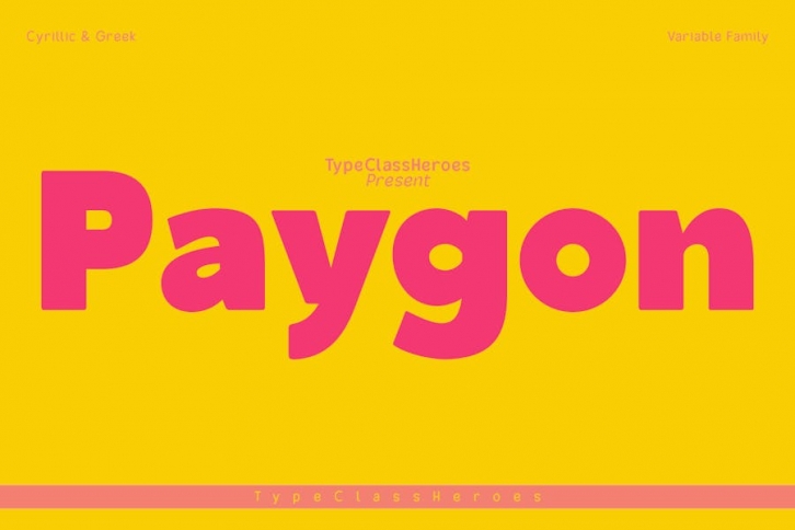 Paygon Sans Family Font Download