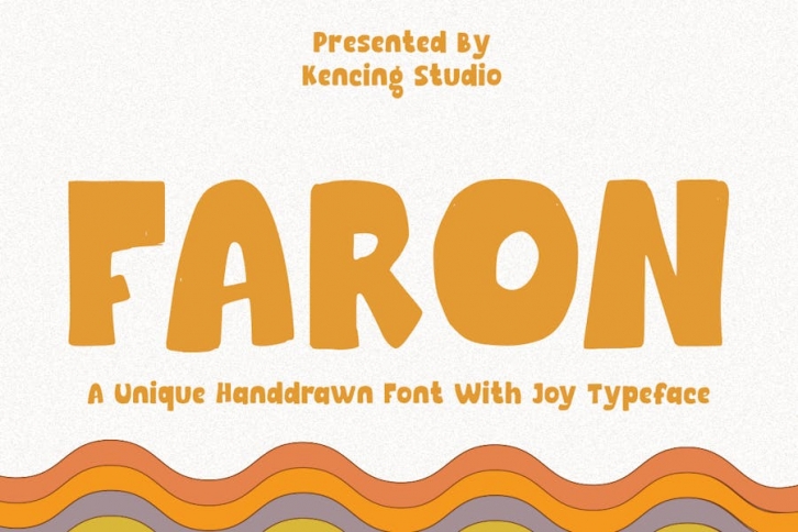 Faron - Retro Vintage Font + Extrude Font Download