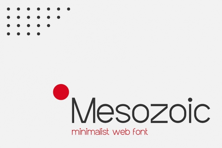 Mesozoic Web Font Font Download