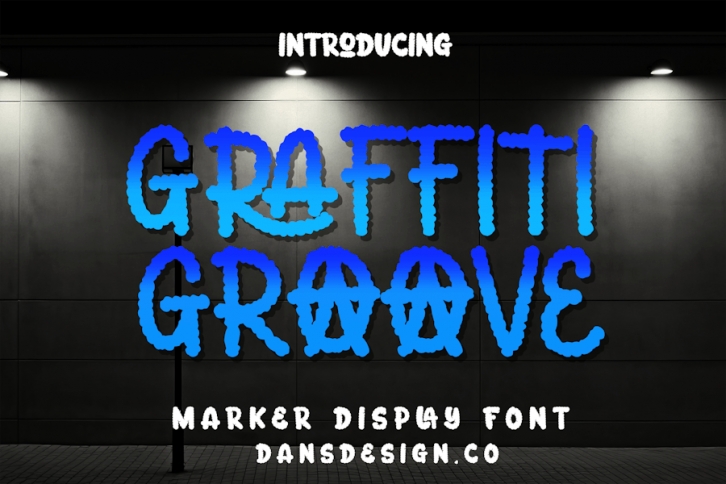 GRAFFITI GROOVE Marker Graffiti Bubble Font Font Download