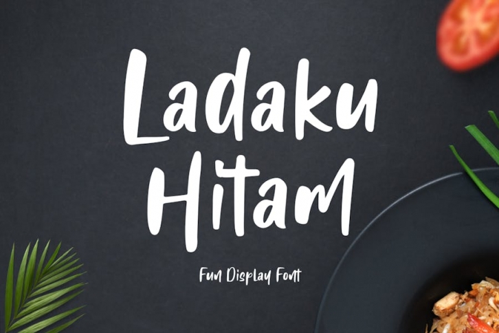 Ladaku Hitam Font Download