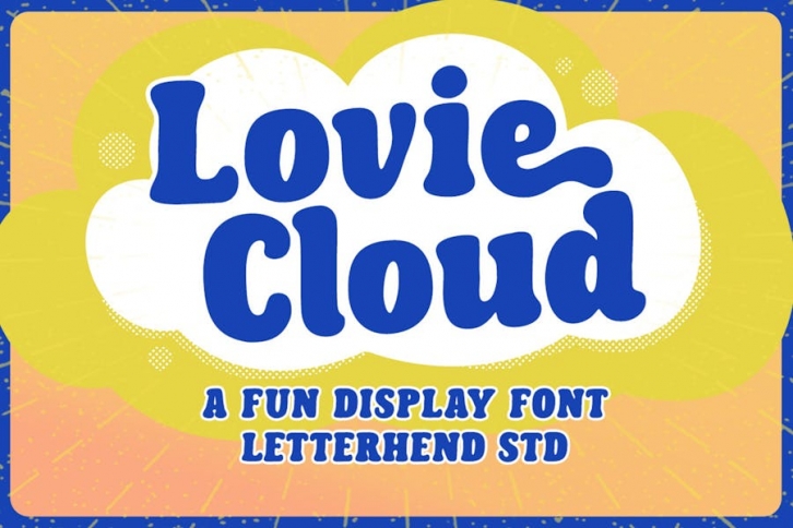 Lovie Cloud Font Download